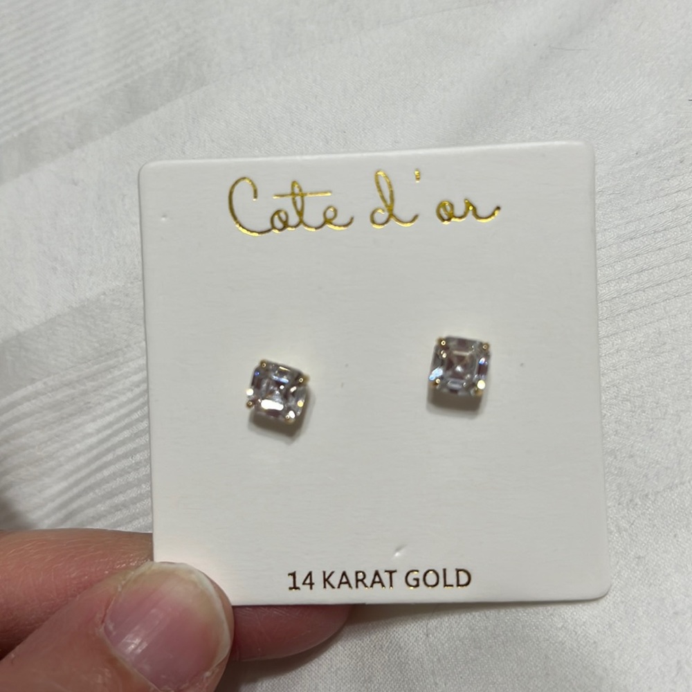 14k Gold earrings